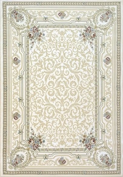 Dynamic Rugs ANCIENT GARDEN 57091-6464 Ivory